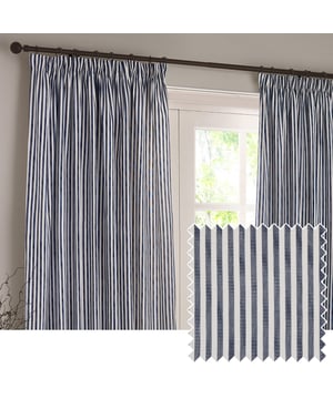 Transform your living space into a sanctuary with Hebden Striped Pencil Pleat Curtains. Crafted from 100% cotton, these curtains offer a soft, yet durable touch. The timeless, textured stripe design complements any minimalist or classic décor, while the room-darkening lining provides the perfect retreat from the outside world. Perfect for those who value natural materials, Hebden curtains are an investment in comfort and style, enriching your home environment without compromise.