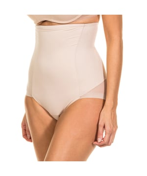 Faja Silueta Secrets Janira 
Color Arena.
Sin cierre con goma a modo sujeción. 
Efecto tanga que reduce hasta una talla. 
Efecto silueta perfecta.
Parte inferior trasera semitransparente.
Tejido cómodo y transpirable, no deja marca.
Tejido elástico.
Forro interior, en la parte inferior.
Costuras vistas a tono.

Composición:  75% Poliamida, 25% Elastano

-Lavar a temperatura max 30º.
-No usar lejía.
-No usar plancha.
-No usar secadora.
-No lavar en seco.