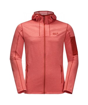 Jack Wolfskin Milford Chaqueta con capucha Zip Up Hombre Track Top 1708381 2066