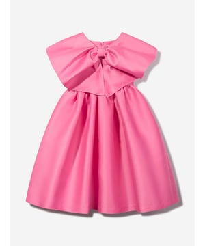 Introduce the Girls Flared Special Occasion Dress With Bolero in Pink by Mama Luma. An exquisite piece tailored with precision for the festival of Eid. Key features of this high-end designer item are:  ‚ Resplendent Style: Exuding a radiant pink hue, delivering an enchanting look to your little princess.‚ Chic Bolero: Paired with a stylish bolero that enhances the overall appearance of the dress.‚ Luxurious Comfort: Crafted with luxurious fabrics ensuring ultimate comfort without compromising on style.  ‚ Cosmopolitan Print: The exclusive, trendy print adds a unique touch, making this dress an essential for your girl's special occasion wardrobe! Order today, highlight her charm and elegance!
