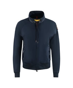 Parajumpers Sakito inktblauwe trui met rits. Blijf warm en stijlvol in de Parajumpers Navy Jacket. Dit luxe blauwe damesjack is gemaakt van lichtgewicht, geïsoleerde stof die warmte vasthoudt en beschermt tegen de elementen. Offer stijl niet op voor comfort - maak een statement!. Ritssluiting, parajumpers marineblauwe trui. PJS-patch op de linkermouw, parajumper blauwe trui. 95% katoen, 5% elastaan, elastische tailleband en mouwen, marineblauwe trui. Stijl: FN31 Sakito 571