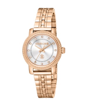RC5L058M0065 Roberto Cavalli 4894626219382 Reloj de Mujer Cuarzo Acero Inoxidable Plateado 5 ATM 30 mm