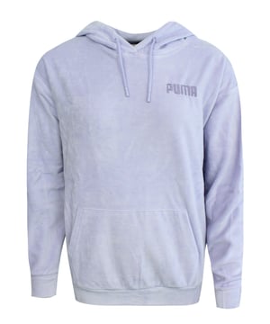 Puma Velour Womens Hoodie Velvet Track Top Jumper Purple 853293 05 A119B