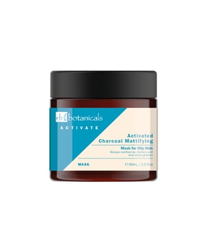 - Powerful formula for oily skin concerns
- Purifies and detoxifies skin
- Provides hydration and improves texture

Dr Botanicals Activate Charcoal Mattifying Mask is a powerful formula designed to address oily skin concerns. With ingredients like charcoal powder, cucumber fruit extract, and citrus extracts, this mask helps to purify and detoxify the skin, while also providing hydration and improving the overall texture. Achieve a healthy, mattified complexion with this clean beauty product.