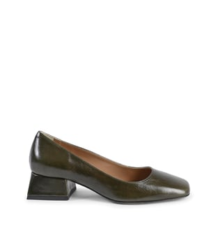 Zapatos de bailarina con tacón para mujeres  
Marca: 19V69 Italia  
Color: SOFIA NAPLACK VERDE BOTTIGLIA  
Composición: 100% PIEL  
Suela: 100% TUNIT  
Altura del tacón: 4 cm  
Hecho en Italia  
100% PIEL