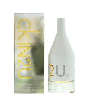 Calvin Klein design house launched CK IN2U in 2007 as a trendy pair is intended for young generation. CK IN2U notes consist of pink grapefruit bergamot red currant leaves sugar orchid white cactus amber red cedar and vanilla to create this oriental floral woody aroma.