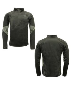 The North Face Mens Isotherm Half Zip Sweatshirt Grey Jumper NF0A2V59J2G X19B
