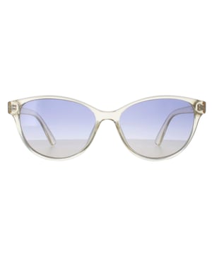 Calvin Klein CK20517S 740 kristal lichtgele zonnebril met kleurverloop heeft een verfijnd ontwerp met een subtiel maar uitgesproken randje, gekenmerkt door de minimalistische lijnen en hoogwaardige materialen. Het montuur is gemaakt van duurzaam acetaat en biedt een comfortabele en lichtgewicht pasvorm, terwijl de glazen volledige UV-bescherming bieden om je ogen te beschermen tegen schadelijke straling.