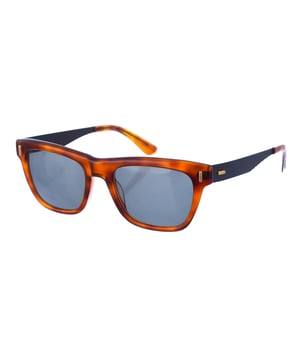 Sonnenbrille mit Acetatrahmen.
 Quadratische Form.
 Metallbügel mit geprägten Details und Acetat-Finish.
 100% UV-Schutz.
 Antireflektierende Gläser.
 Enthält: Alle unsere Produkte werden in der Originalverpackung mit Echtheits- und Garantiezertifikat geliefert.
 Maße: Höhe der Gläser: 47 mm. Breite des Glases: 53 mm. Steg: 19 mm. Bügel: 150 mm.
 Zusammensetzung: Acetat und Metall
 Pflege:
Reinigung und Pflege:
 - Reinigen Sie das Glas mit Wasser und Seife (neutral).
 - Verwenden Sie keine schmutzigen oder scheuernden Tücher, da diese die Eigenschaften der Filter verändern können.
 - Verwenden Sie nur Originalzubehör und -ersatzteile.