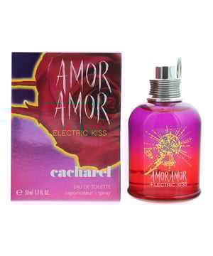 Amor Amor Electric Kiss is a Chypre Floral fragrance for women, which was created by Dominique Ropion and Fanny Bal, and launched in 2019 by Cacharel. The fragrance has top notes of Rhubarb and Pink Pepper; heart notes of Rose and Jasmine Sambac; and base notes of Patchouli and Amberwood. The scent opens with a burst of sour yet juicy and fresh fruity notes before hitting the heart of the fragrance and evolving into a creamier and and well blended scent that's perfect for the summer time.