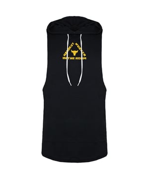Under Armour Project Rock Mens Black ärmellose Hoodie