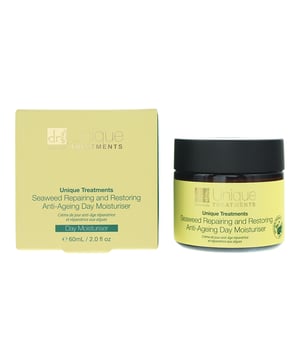 Dr Botanicals Unique Treatments Seaweed Repairing And Restoring Anti-Ageing Day Moisturiser is a cutting-edge skincare solution meticulously crafted to rejuvenate and nourish your skin. Enriched with potent marine-based ingredients, this day moisturiser is specially formulated to repair and restore, combating the signs of aging and leaving your complexion looking revitalised and youthful. This day moisturiser harnesses the power of seaweed, a nutrient-rich marine ingredient known for its exceptional revitalising and replenishing properties. It helps fortify the skin's natural barrier, promoting a healthier, more resilient complexion. The moisturiser is fortified with a blend of powerful antioxidants and natural botanicals. These ingredients work in synergy to reduce the appearance of fine lines and wrinkles, promoting a more youthful, smoother complexion. The moisturiser provides deep, long-lasting hydration to the skin, replenishing moisture levels and enhancing the skin's natural moisture retention capacity. It leaves your complexion feeling supple, plump, and well-nourished. Formulated to support the skin's natural repair processes, this moisturiser aids in the regeneration of skin cells. It helps diminish the effects of environmental stressors and promotes a rejuvenated appearance. The moisturiser has a lightweight, non-greasy texture that glides on smoothly and absorbs quickly into the skin, ensuring maximum effectiveness without any residue. Infused with calming botanical extracts, this moisturiser helps soothe and balance the skin. It reduces redness and inflammation, leaving the skin feeling calm and refreshed. Dr Botanicals is committed to using natural and ethically sourced ingredients. This product is also cruelty-free, ensuring that no animals are harmed during its production. Dr Botanicals Unique Treatments Seaweed Repairing And Restoring Anti-Ageing Day Moisturiser is suitable for all skin types, making it an inclusive and effective choice for daily skincare.