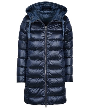 100% poliamida; Chaqueta reversible Colmar;  Modelo: 2225 5WG 68;  Mano de obra de alta calidad;  capucha con cordón;  cuello alto;  cremallera bidireccional;  Dos bolsillos delanteros forrados;  forro hacia abajo;  Detalles del logotipo de Colmar.