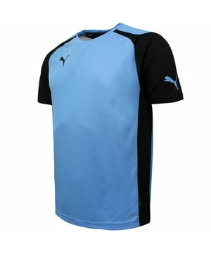 Puma Kurzarm Crew Hals Blue Black Mens Speed ​​T-Shirt 701906 51