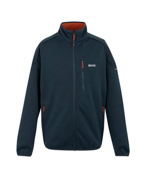 100% Polyester. Stof: Brei-effect, achterkant van mesh. Ontwerp: Eenvoudig. 250gsm. Stoftechnologie: Ademend, duurzaam. Halsuitsnijding: Hoge Hals, Stretch Boord. Mouwtype: Met lange mouwen. Manchet: Stretch Binding. Zakken: 2 Zijzakken, 1 Borstzak, Rits. Bevestiging: Volledige ritssluiting. Hem: Stretch Binding. Duurzaamheid: Gemaakt van gerecycled materiaal. L: 42 in. XL: 44 in. XXL: 48 in. 3XL: 51 in. 4XL: 54 in. 5XL: 57 in.