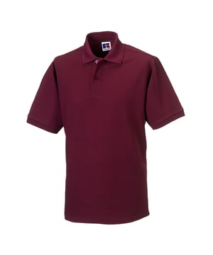 65% Polyester, 35% ringgesponnen katoen. Stof: Pique. Ontwerp: Eenvoudig. Mouwtype: Korte mouwen. Manchet: Gestreept. Halsuitsnijding: Omgeslagen kraag. Hem: Tweelingnaaldsteek. 2 Knoops Placket, Verstevigde Schouders, Zelfkleurige Knopen, Zijsplitjes, Getapete Hals. 215gsm. Duurzaamheid: Amfori, Better Cotton Initiative, BSCI, Fair Labor Association, Oeko-Tex Standaard 100 gecertificeerd.