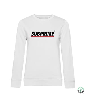 Dames sweater van het merk Subprime. De Sweaters van Subprime zijn gemaakt van 80% organisch katoen en 20% gerecycled polyester, goed voor mens en natuur! Het zachte katoen zorgt voor een heerlijk draagcomfort. De Sweater heeft een normale pasvorm.  Merk: SubprimeModelnaam: Wmn Sweat StripeCategorie: dames SweaterMaterialen: organisch katoen, gerecycled polyesterKleur: wit