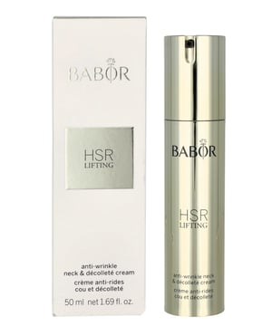 Die BABOR HSR Lifting - Neck & Decolleté Cream 50ml ist die perfekte Lösung für Damen, die eine effektive Dekolletépflege suchen. Der verbesserte HSR lifting Wirkstoffkomplex setzt neue Maßstäbe bei BABOR und bietet eine noch bessere kosmetische Lifting-Wirkung. Sechs Hochleistungsinhaltsstoffe mildern spürbar alle Faltenarten und Pigmentflecken und verlangsamen gezielt die Faltenentstehung. Die intensiv nährende Textur der Creme verwöhnt die Haut und schafft ein einzigartiges Pflegeerlebnis bei jeder Anwendung. Gönnen Sie sich die BABOR HSR Lifting - Neck & Decolleté Cream 50ml und genießen Sie eine straffere, glattere und jugendlichere Haut im Bereich des Dekolletés.