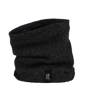 If you’re busy or active, scarves can be a pain to wear and polo necks too restricting – that’s when you’ll really appreciate a Heat Holders 2.6 Tog Heatweaver Yarn Neck Warmer. This fabulously soft, fabulously warm lined knitted tube can be just pulled on and left, or even pulled up over your mouth for added cover. The sculptured fit contours around the neck and chin ideally, to keep out drafts and insulate fully. The Heat Holders 2.6 Tog Heatweaver Yarn Neck Warmer is made from moisture wicking, breathable Heat Holders thermal yarn and lined with Heatweaver insulation, a plush fur-like lining that effectively maximises the amount of warm air held against your skin.