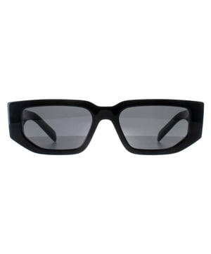 Las gafas de sol Prada PR09ZS 1AB5S0 black dark grey son una elegante montura rectangular meticulosamente elaborada en acetato de primera calidad, que garantiza durabilidad y comodidad. El icÃ³nico logotipo de Prada adorna las patillas, una marca de lujo refinado. Las lentes, que ofrecen estilo y funcionalidad a la vez, proporcionan una magnÃ­fica protecciÃ³n contra los rayos UV y una claridad excepcional, lo que las convierte en el compaÃ±ero perfecto para escapadas al sol o para el dÃ­a a dÃ­a.