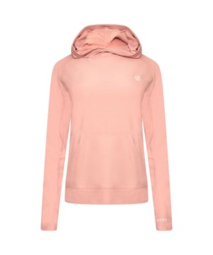 91% Polyester, 9% Elasthan. Leichtes Q-wic+ Slub-Polyestergewebe. Geruchskontrollierende Behandlung. Gute Feuchtigkeitsregulierung. Schnell trocknend. Angewachsene Kapuze mit Überkreuzung in der vorderen Mitte. Untere Taschen im Känguru-Stil. Integrierte Daumenschlaufen.