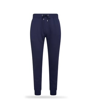 Heren joggingbroek van het merk Cappuccino Italia. De joggingbroeken van Cappuccino Italia zijn gemaakt van hoogwaardig katoen en polyester, en hebben een normale pasvorm. Het zachte katoen zorgt voor een heerlijk draagcomfort.  Merk: Cappuccino ItaliaModelnaam: Jogging PantCategorie: heren joggingbroekMaterialen: katoen en polyesterKleur: navy blauw