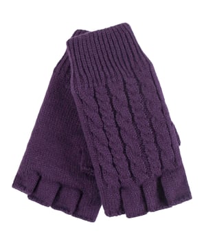 ¿Quieres mantener tus manos milagrosamente calientes y acogedoras, mientras que todavía tiene la flexibilidad para hacer lo que quiera con sus manos. Estos guantes sin dedos para mujer son el accesorio perfecto para ello, ya que incorporan toda la innovadora tecnología aislante de Heat Holders, a la vez que parecen un bonito accesorio para tu atuendo de invierno. Estos guantes sin dedos, además de ser cálidos, tienen un aspecto estético agradable, con un patrón de tejido de punto de cable sentado en la parte superior de los guantes de punto. Hay 7 fabulosos colores de moda otoño-invierno entre los que elegir, para que puedas complementar cualquier conjunto invernal que lleves. A pesar de tener la tecnología de aislamiento Heat Holders, estos guantes no son gruesos y son lo suficientemente finos para un ajuste cómodo y sin problemas. Hay dos razones fundamentales por las que estos guantes son tan cálidos. En primer lugar, los guantes incorporan un hilo aislante térmico especialmente desarrollado. Esto proporciona un aislamiento de alto rendimiento contra condiciones de frío extremo y una capacidad superior de evacuación de la humedad, manteniendo las manos calientes y calentitas sin que suden demasiado. Luego está el famoso forro Heat Weaver. Se trata de un forro térmico afelpado que maximiza la cantidad de aire caliente que se mantiene cerca de la piel. Además, es increíblemente suave y acogedor. Estos guantes están disponibles en talla única y están fabricados con una mezcla de poliéster y acrílico. Se pueden lavar a máquina.