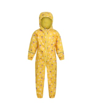 Material: 100% Polyester. Fabric: Isolite. Lining: Mesh, Taffeta. Design: Floral. All-Over Print, Reflective Trim, Taped Seams. Fabric Technology: Breathable, DWR Finish, Lightweight, Waterproof. Cuff: Elasticated. Neckline: Hooded. Sleeve-Type: Long-Sleeved. Hood Features: Elasticated, Grown On Hood. Fastening: Full Zip. 5000g/m²/24hrs. Waistline: Elasticated. Characters: Peppa Pig.