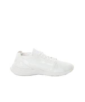 Le Coq Sportif LCS R Flow Lace-Up White Smooth Leather Womens Entrenadores 1810024