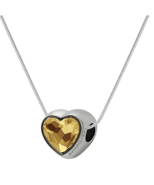 Collar Heart EXCLUSIVE EDITION con cristales de Swarovski dorado plateado• colección: Heart• material: cristales de Swarovski, metal rodiado plateado• dimensiones: 13x14 mm• color: dorado• longitud del collar: 42 cm• tipo de cierre: mosqueton