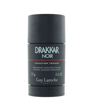Guy Laroche Drakkar Noir Deodorant Stick is a reliable and sophisticated addition to your daily grooming routine. This deodorant stick not only keeps you feeling fresh but also embodies the timeless and masculine fragrance of Drakkar Noir, making it an essential part of your overall grooming regimen.  Drakkar Noir is renowned for its bold and intriguing scent. It's a complex blend of aromatic and woody notes that exudes confidence and charisma. The top notes feature a burst of fresh citrus and aromatic herbs, setting an invigorating tone. As the deodorant stick dries down, the heart notes reveal a blend of spicy and floral elements, adding depth and allure. Finally, the base notes of cedarwood and vetiver provide a warm and sensual finish, ensuring that the fragrance lingers subtly throughout the day. This deodorant stick provides reliable and long-lasting protection against unwanted odours, keeping you feeling fresh and confident throughout the day. The formula is designed to be gentle on the skin, making it suitable for daily use. It minimises the risk of irritation or discomfort.