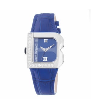 Laura Biagiotti LB0001L-02Z - Reloj para mujer cuarzo acero inoxidable• material: acero inoxidable• cristal: minèral• pulsera: cuero• correa: plateado• resistencia al agua: 0 m (0 ATM)• tamaño de la caja: 33 mm