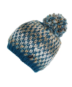 Buitenste materialen: 100% Acryl. Voering: 100% polyester. Voering: Fleece. Stof: Jacquard, Gebreid. Ontwerp: Patroonvormig. POM POM.