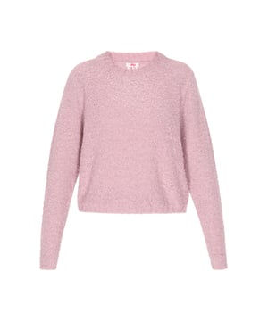 Wir präsentieren einen einfachen, strukturierten Pullover mit Rundhalsausschnitt und langen Ärmeln. Das strukturierte Strickmuster verleiht dem Design Tiefe. Mit einer entspannten Silhouette und leicht abgesenkten Schulternähten bietet dieser Pullover sowohl Komfort als auch lässige Eleganz.  Zur Seite fahren