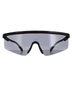 Las gafas de sol Police Semi Rimless Mens Black Rubber Smoke SPLA28 Lewis Hamilton pertenecen a la colección Lewis Hamilton con un look deportivo, presentan una decoración de una sola línea alrededor de las patillas e incluyen el logotipo exclusivo de Lewis.