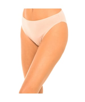 Pack-2 Perfect Comfort panties Playtex.
 Made of elastic cotton.
 Elastic waistband.
 It adapts perfectly to shapes thanks to its perfect cut.
 Inner lining.
 Seams seen in tone
 Composition: 95% Cotton, 5% Elastane
 Care:
Wash at a maximum temperature of 30º.
 - Do not use bleach.
 - Do not use dryer.