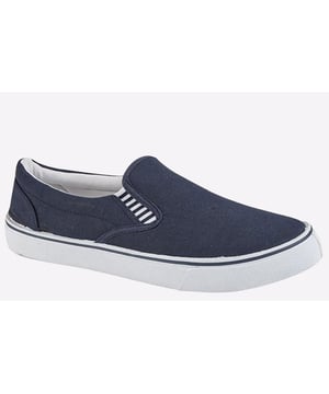 With a canvas upper and textile lining, the Dek men's Yachtsman slip on shoes are perfect for casual everyday wear. Featuring elasticated twin gussets for easy on/off wear- Canvas Textile
- Twin Gusset
- Padded collar
- PVC Sole
