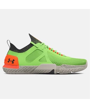Under Armour Tribase Reign 4 Pro Green Mens Running Trainer