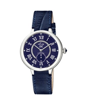 GV2 12205 Damen Rome Diamond Schweizer Quarzuhr
GV2 Schweizer Damenuhr aus der Rome Kollektion
36 mm rundes Silbergehäuse/geriffelte Krone mit blauem Cabochon Stein
Schönes blaues Zifferblatt mit 12 Diamanten auf dem Zifferblatt
Echtes italienisches blaues Lederarmband mit Dornschließe
Anti-reflektierendes Saphirglas
Wasserdicht bis 30 Meter/3ATM
Schweizer Quarz-Uhrwerk Ronda 1069