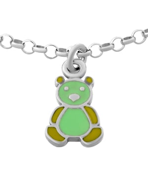 Deze schitterende armband voor kinderen van Orphelia is het perfecte cadeau om jezelf of een geliefde te verwennen. De armband is gemaakt van 925 sterling zilver, gekleurd zilver met een lengte van 17 cm en een gewicht van 3,2 gram, met een breedte van cm op het breedste punt. De Orphelia 'Bear' armband voor kinderen van 925 sterling zilver - Silver ZA-7140 wordt geleverd in een prachtige cadeauverpakking en heeft een garantie van twee jaar.