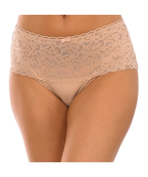 Playtex slip style panties.
 Upper front with flower embroidery, for an ultra feminine and refined style.
 Bow detail at the top.
 Comfortable and breathable fabric.
 Seams seen in tone.
 Composition: 84% Polyamide, 16% Elastane
 Care:
Wash at a maximum temperature of 40º.
 - Do not use bleach.
 - Do not use dryer.
 - Do not iron.
 - Do not dry clean.