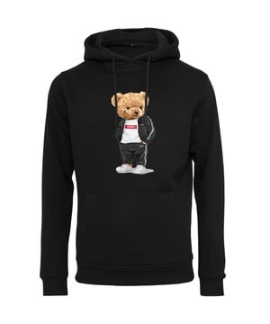 Heren hoodie van het merk Ballin Est. 2013. Deze hoodie van Ballin Est. 2013 is gemaakt van katoen en polyester, en heeft regular fit. Het zachte katoen en polyester zorgt voor een heerlijk draagcomfort.  Modelnaam: Bear Tracksuit HoodieCategorie: heren hoodieMaterialen: katoen en polyesterKleur: zwart