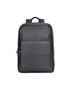 Unisex-Rucksack mit Reißverschluss. eine Innentasche mit Reißverschluss und zwei offene Innentaschen. zwei vordere Außentaschen mit Reißverschluss. fehlender Schultergurt. Ledergriff. ein Innenfach. RucksackUnisex-Außenmaterial. Innen mit Polyester gefüttert. Maße: 42x30x13 cm. Modeprodukt