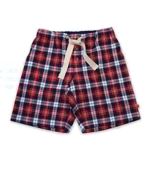 Red, White and Blue - Lounge shorts 
A traditional brushed check fabric design in red, white and navy. Made from 100% cotton, the shorts have been beautifully finished with a jersey cotton inner waistband making them really comfy. Fully elasticated at the waist with an adjustable front drawstring, they have two side pockets and a patch pocket on the back. Team them with one of our jersey T-shirts 'Kurt' or 'Baker' for the perfect loungewear set.
Please check our size guide before ordering. 
100% Cotton
Machine Washable
Super soft luxury brushed cotton fabric
Comfortable jersey inner waistband