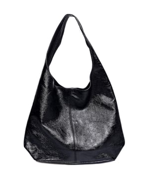 Tasche mit oberem Griff
100% Rindsleder
Einfacher Griff oben: 49 cm
Magnetischer Druckknopfverschluss
Innenliegende Portemonnaie-Kette angebracht
Maße: 33x48x14cm