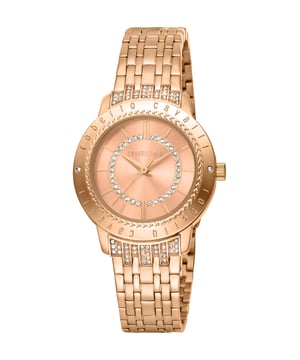 RC5L030M0075 Roberto Cavalli 4894626218941 Womens Quartz Stainless Steel Rose Gold Stainless Steel 5 ATM 32 mm Watch