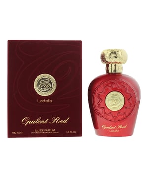 Opulent Red, im Jahr 2022 auf den Markt gebracht, ist ein blumig-fruchtiger Duft für Männer und Frauen von Lattafa Perfumes. Dieser Duft ist perfekt für Herbst und Winter und wird hauptsächlich abends getragen. Die Kopfnoten dieses Duftes sind Blutorange, Birne, rosa Pfeffer und Kardamom. Die Herznoten dieses Duftes sind Jasmin, Tuberose, Cognac, brasilianisches Rosenholz und Heliotrop mit Basisnoten von Adlerholz (Oud), Vanille, Amber, Sandelholz, Tonkabohne, Patchouli und Cashmeran.