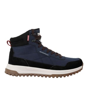 Upper: Canvas, Soft, Suede. Insole: Foam, Moulded, TECFOAM. Outsole: Gripped, Moulded, TPR. Fabric Technology: Breathable, Isotex, Waterproof, Windproof. Flexible, Padded Collar, Padded Tongue, Synthetic Suede Mudguard. Low Heel. Cut: Ankle High. Design: Contrast, Logo, Text. Toe Style: Round. Sole Features: Hardwearing, Lightweight. Fastening: Lace Up.