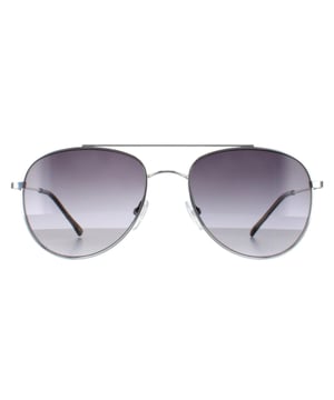 Las gafas de sol Calvin Klein CK20120S 045 gris plata degradado son una elegante montura de aviador fabricada en metal ligero. Las plaquetas nasales de silicona y las puntas de las patillas de plÃ¡stico garantizan un ajuste cÃ³modo que podrÃ¡s llevar durante todo el dÃ­a.