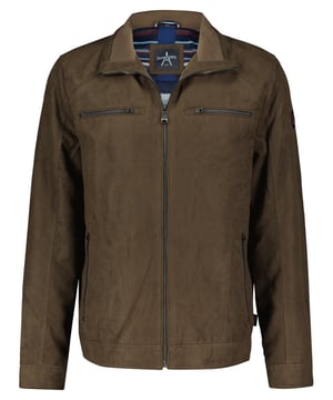100% PolyesterDoublure corps 100% polytafettaDoublure manches 100% polytafetta - Doublure avec une poche intérieure zippée et une poche intérieure avec fermeture boutonNotre mannequin mesure 190 cm et porte une taille M